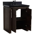 thumbnail image 4 of Bellaterra Home 6001-30-RW-BG 30 in. Wood Single Sink Vanity with Granite Top, Rustic & Black, 4 of 4