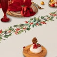thumbnail image 3 of Christmas Table Cloth,Christmas Tablecloth Rectangle 60 x 120,Wrinkle Resistant and Washable Xmas Red Truck Tablecloth,Perfect for Kitchen Dinner,Family Gathering,Holiday Dining Room Table, 3 of 5
