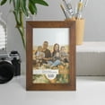 thumbnail image 6 of Grooved 5 in. x 7 in. Walnut Picture Frame (Set of 2), 6 of 8