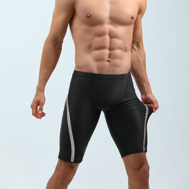 Men Surf Short Sleeve Swimsuit Bathing Training Swimwear Wetsuit Tops