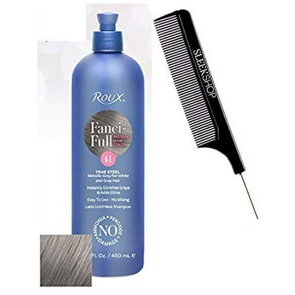 Enjuague temporal para teñir el cabello Roux FANCI-FULL, 450 ml, con peine