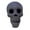 Black, variant on Wadada Terrifying Human Skull Fire Pit, Fireproof Imitated Human Skull Ceramic, Durable Reusable Fire Pit Skulls, Halloween Skull Shaped Fire Stones for Fire Pit Campfire Fireplaces (1Pcs, 3 Inch)