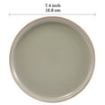 thumbnail image 2 of Bico Reactive Glaze Light Grey Salad Plates Set, Set of 4, Microwave and Dishwasher Safe, for Salad, Appetizer, Side Dishes, Tapas, 2 of 3