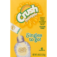 thumbnail image 2 of Crush Singles To-Go Pineapple Drink Mix, 0.45 Oz., 6 Packets, 2 of 8
