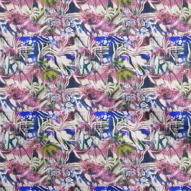 oneOoneCottonCambricPinkFabricAbstractFabricForSewingPrintedCraftFabricByTheYard56InchWide