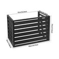 thumbnail image 2 of Privacy Air Conditioner Fence Cover Outdoor Window AC Units Protection Fence for Outdoor/Indoor Spaces, 2 of 23