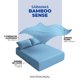 thumbnail image 5 of Juego de Sábanas Matrimonial Spring Air Bamboo Sense Tacto Seda Transpirable Azul, 5 of 5