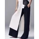 thumbnail image 3 of Vestido de verano largo ajustado con un solo botón, sin mangas, con cuello redondo y abertura con botones, estilo vintage, informal y elegante, 3 of 4
