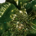 thumbnail image 2 of Vickerman 14" Artificial Green Pearl Glitter Poppy 8" Flower Head 3/Bag. This flower features eye-catching glitter accents that will take your decorating project to the next level. Includes 3 pieces p, 2 of 2