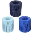 thumbnail image 6 of Raindrops Raffia Ribbon Wrap Paper Rolls, and Colorful, 3 Assorted Rolls for Crafting and Decorating, 6 of 8