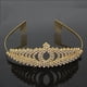 thumbnail image 5 of Corona de princesa opcional de oro y plata, banquete de boda, gran corona de diamantes de imitación, accesorios de boda, 5 of 5