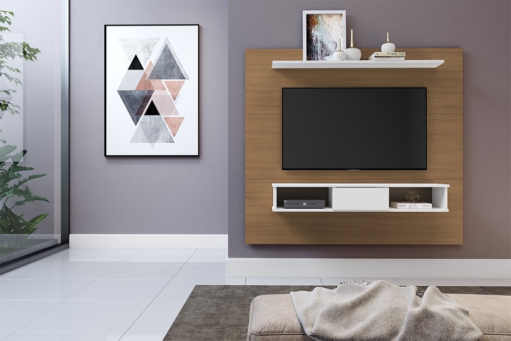 Midtown Concept Modern Unit Entertainment Center Omaha 2-Shelf TV