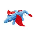 thumbnail image 2 of Juguete Chirriante para Perros perfecl Masticable de Felpa Dragón azul, 2 of 8