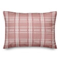 thumbnail image 2 of Creative Products Busy Plaid Pink 14 x 20 Indoor / Outdoor Pillow, 2 of 3