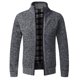 thumbnail image 1 of Suéter de hombre, abrigo holgado, cárdigan de punto informal para jóvenes, diseño de ajuste holgado, estilo versátil, 1 of 6