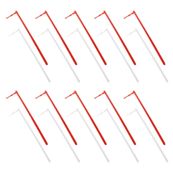 Garden Pinwheel Rods Pinwheels Stick Windmill Accessories Handheld Pvc 27.50X0.80X0.80CM 20 Pcs