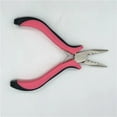 thumbnail image 3 of 1 Pce Pince à Nez Droite en Acier au Carbone Manche Rose Outils d'Extension, 3 of 4
