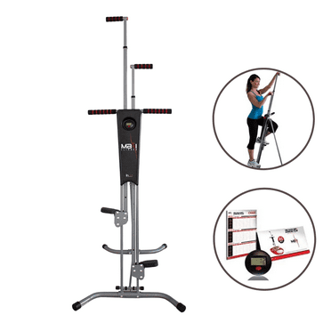 Maxi Climber Vertical Climber with LED Monitor, Diet Menu, and Exercise Manual