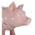 thumbnail image 6 of Large Ceramic Rustic Country Farmhouse Pink Pig Pork Butcher Chart Figurine, 6 of 11