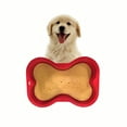 FRCOLOR Nonstick Silicone Dog Bone Shape Cake Pan for Puppy Dog