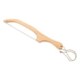 thumbnail image 1 of Oferta por tiempo limitado!Rebanadoras de pan Arco Cuchillo de pan de levadura de madera para pan casero Sierra dentada de acero inoxidable de primera calidad Cuchillo de pan para bagels Baguettes y, 1 of 7