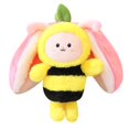 thumbnail image 2 of Animal de peluche Pudsy fresa juguete para niños pequeños, figura de juguete suave para niña y niño, E65D, 2 of 4