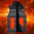 thumbnail image 1 of Calefacción Eléctrica 3 Temperatura Ajustable Y 11 Zonas De Calefacción Chaleco Con Calefacción Por Infrarrojos Chaqueta Con Calefacción Lavable Serendint HA046357-08, 1 of 6