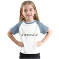 thumbnail image 4 of RXIRUCGD 2025 Vêtements d'Été pour Enfants Tout-Petits Garçons Filles Mode Mignon Col Rond Imprimé Manches Courtes Haut, 4 of 7