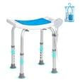 thumbnail image 1 of VEVOR Chaise de Douche Tabouret de Bain Siège Rembourré Hauteur Réglable Baignoire Douche 350 Lb, 1 of 9