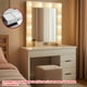 thumbnail image 4 of Tocador Vanity Moderno Con Focos Espejo Camerino Blanco, 4 of 4