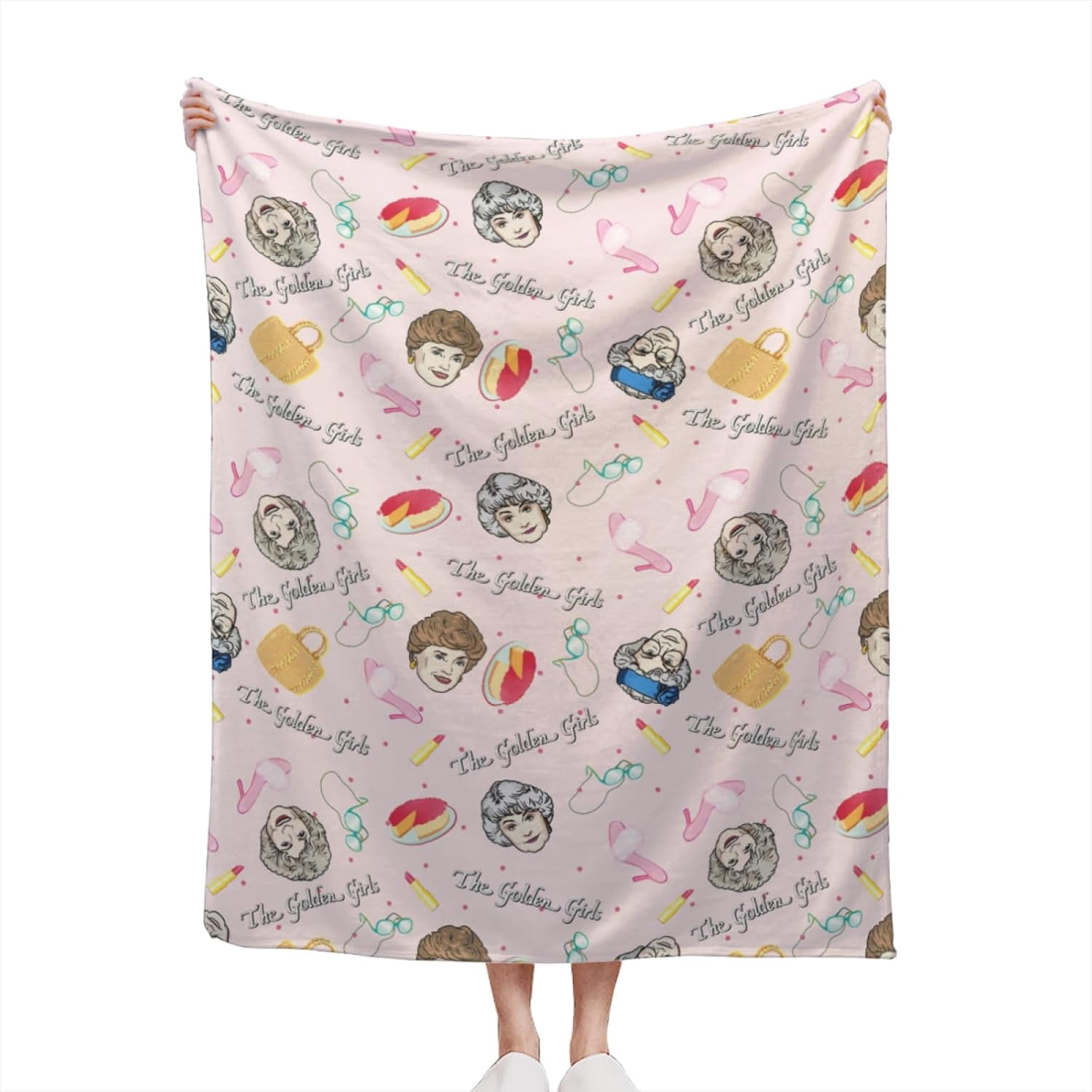 Goldengirls Blanket for Women Gifts Cozy Throw Blankets Lightweight Golden Girls Merchandise for Couch Bed Sofa Car Home Decor