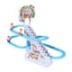 thumbnail image 2 of Juego de tobogán de Papá Noel para subir escaleras, juego de tobogán, montaña rusa musical para 3 Papá Noel, 2 of 9