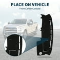 thumbnail image 2 of Cubierta de tablero Unique Bargains para camioneta Ford F150 antideslizante | Alfombrilla de cubierta de tablero para consola central negra 1 pieza, 2 of 5