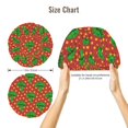thumbnail image 5 of Kdxio Broccoli Pattern Satin Bonnet Silk Bonnet Hair Bonnet for Sleeping Hair Bonnets for Women Curly Natural Hair, 5 of 6