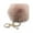 Light Coffee, variant on Windfall Colorful Women Faux Rabbit Fur Ball Pompom Keychain Phone Handbag Charm Pendant