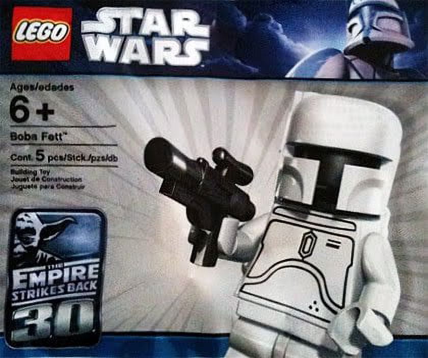 LEGO Star Wars White Boba Fett Minifigure -SEALED- 30th Anniversary Limited E