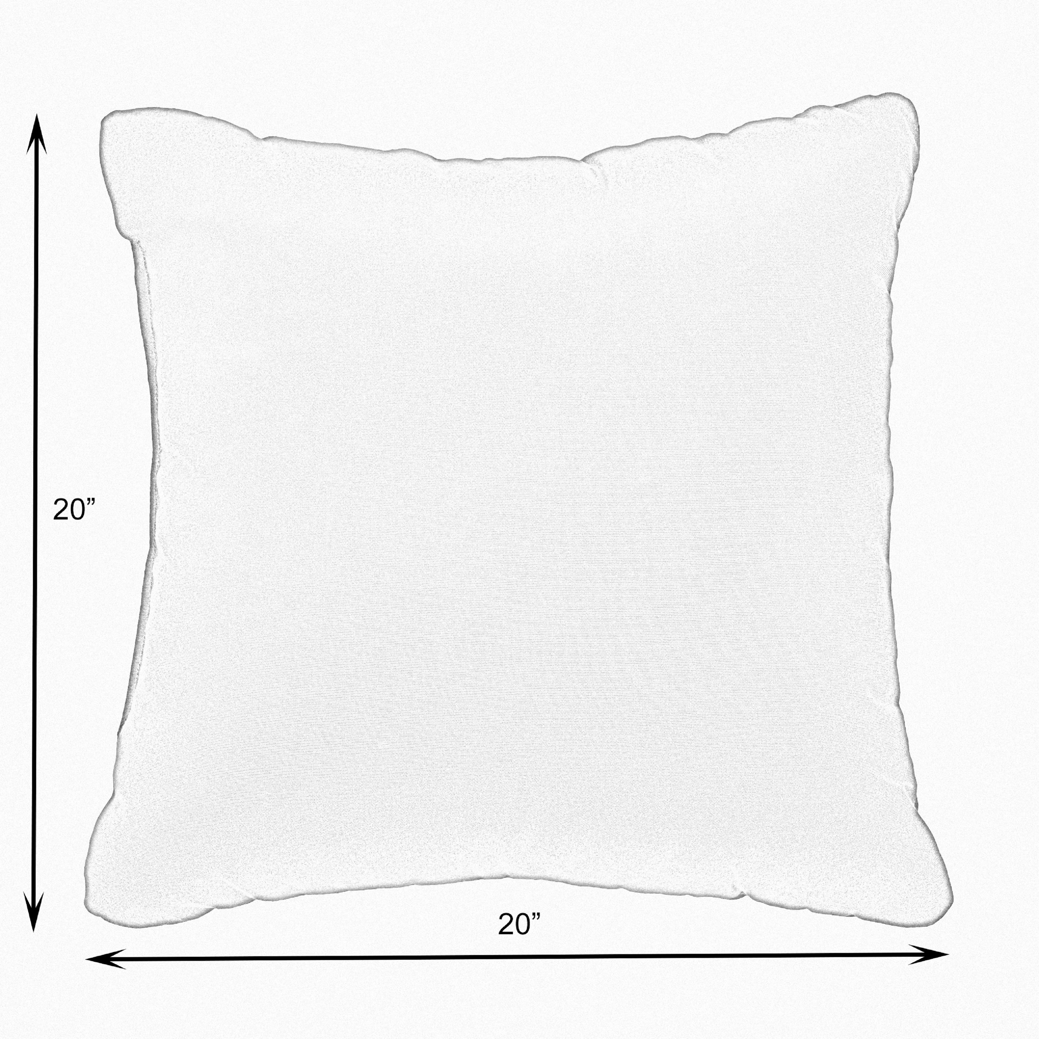Humble and Haute Sloane Light Blue 18 x 18-inch Indoor/ Outdoor Knife Edge Pillow Set