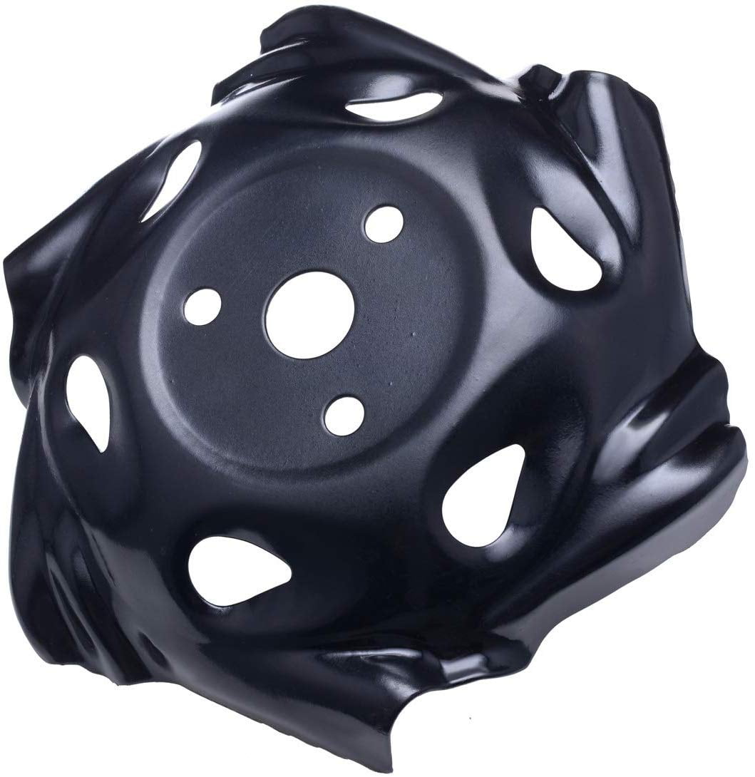 Weed Trimmer Head Metal Lawn Mower Weeding Tray 9.5" with Rounded