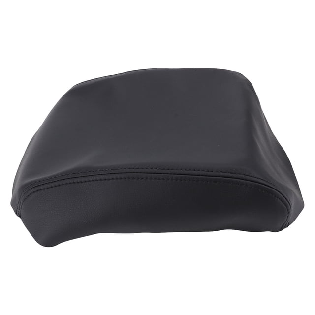 Car Center Console Cover, Microfiber PU Leather Water Resistant Scratchproof Auto Armrest Cover Protector with Adhesive