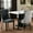 Black, Grey, variant on JESTOP Upholstered Nailhead Dining Chair Set of 2, Kitchen & Dining Room Chairs, Tufted Dining Chairs