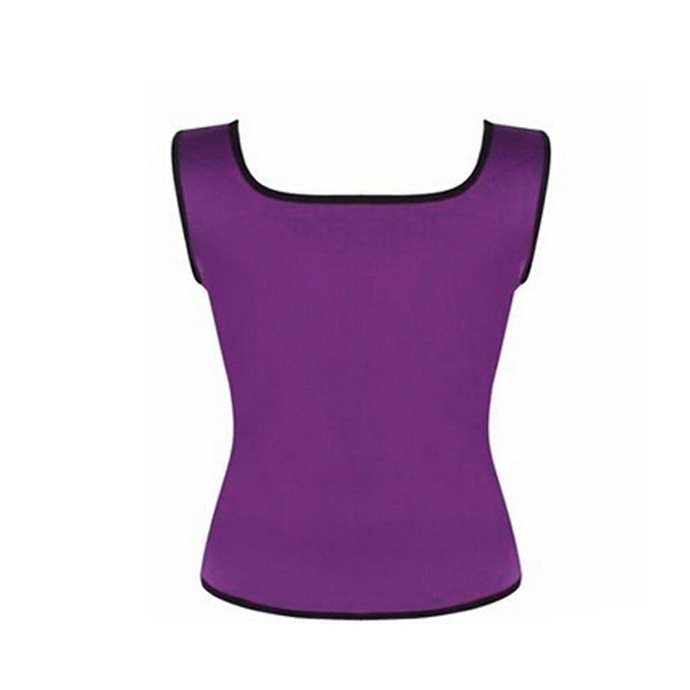 Details about   Trainer Cincher Body Redu SHAPER Shirt Women Sweat Slimmer Neoprene Cami Vest 