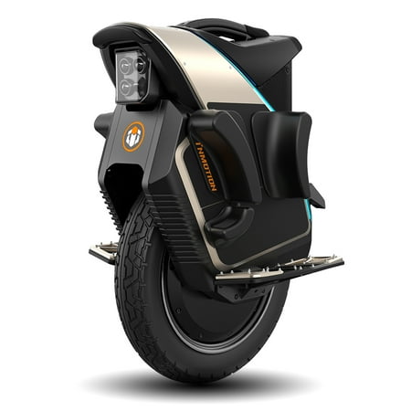 INMOTION V12S Electric Unicycle 120km Range 4.3 Touchscreen 90mm Suspension Anti-Theft IPX6 Waterproof UL2272 Certified