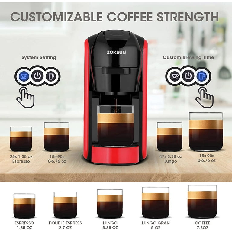 SEE NOTES Instant Pod DPCM-1100 Espresso Ground Coffee Maker w