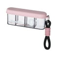 thumbnail image 2 of 1Pc Portable Medicine Box With 4 Compartments,Sealed Small Pill Case,Travel Pill Organizer to Hold Vitamins,Pill,Easy to Store,Portable Pill Container for Purse or Pocket,Daily Medicine Organizer, 2 of 7