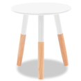 thumbnail image 2 of vidaXL Ensemble de Tables d'Appoint 2 Pcs Pin Massif Blanc, 2 of 4