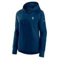 thumbnail image 2 of Women's Fanatics Heather Deep Sea Blue Seattle Kraken Authentic Pro Pullover Hoodie, 2 of 7