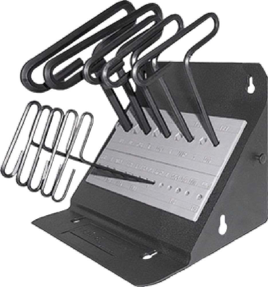 Eklind Tool Shop Allen Key Set W/Holder