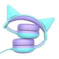 thumbnail image 5 of Kid's Headphone With Microphone For School(Turquoise), 5 of 5