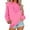 Pink, variant on Brondbend Womens Sweatshirts Pullover Sweatshirts for Women Crewneck Long Sleeved Top Printed Trendy Loose Tops Lady Gym Athletic Fall Winter Clothes Black