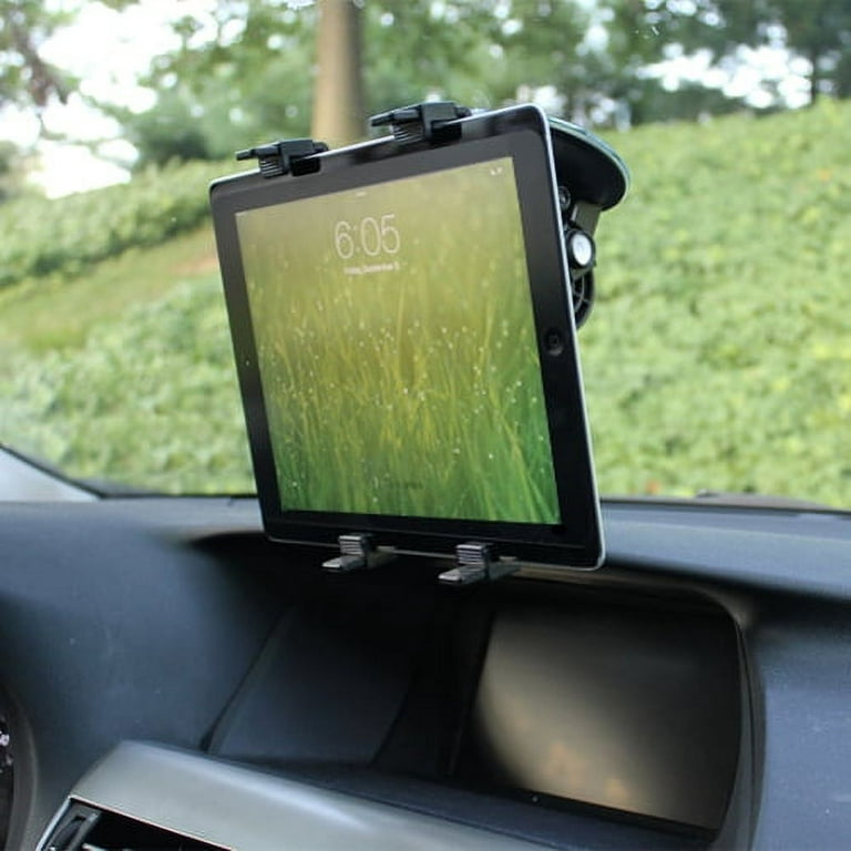 Multi-Angle Rotating Car Mount Windshield Tablet Holder Window